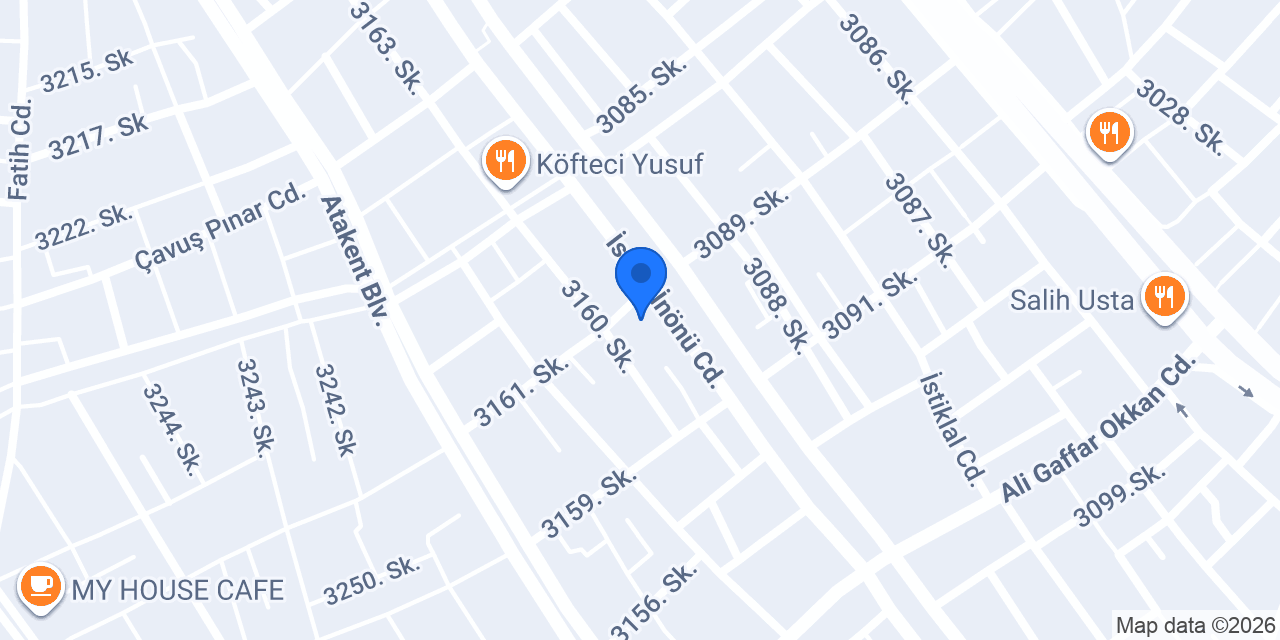 Integral Eğitim Kurumu konumu