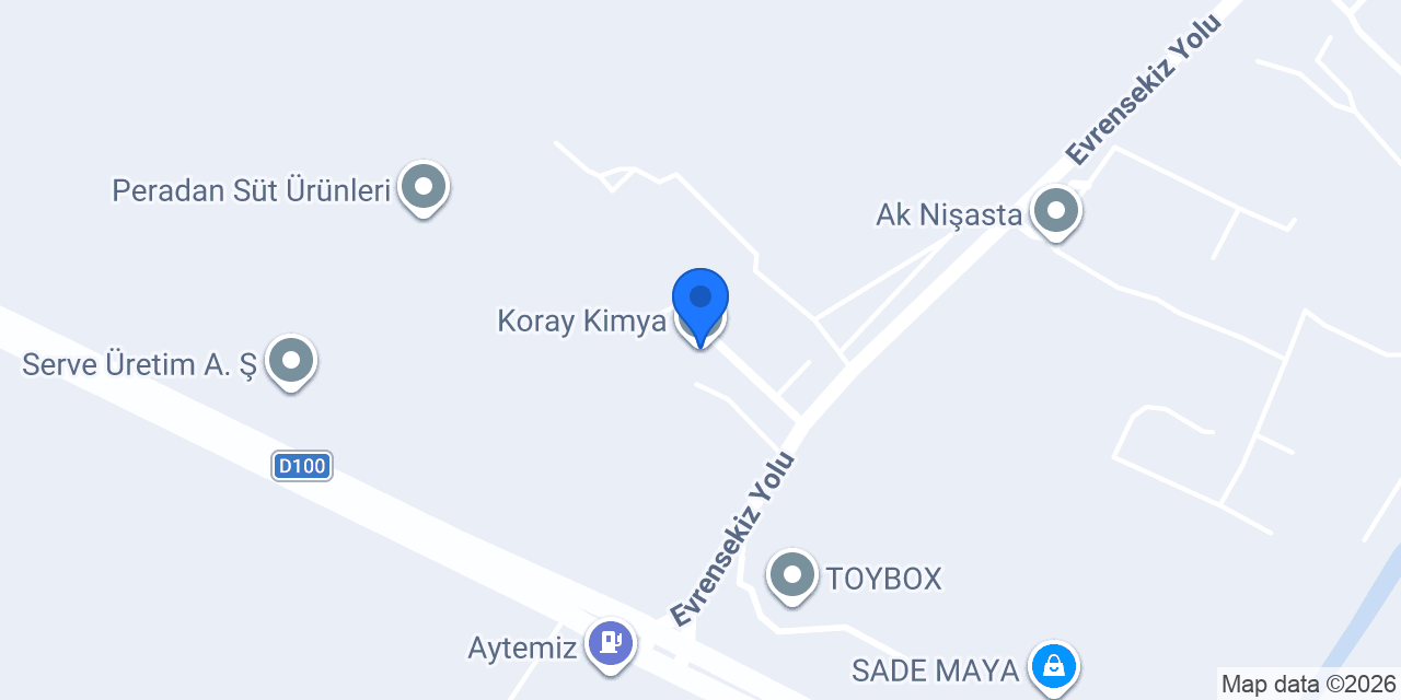 Koray Kimya konumu