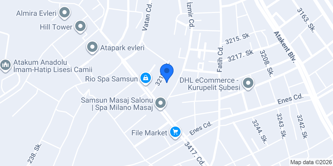 Atakum Elektrik Servis konumu