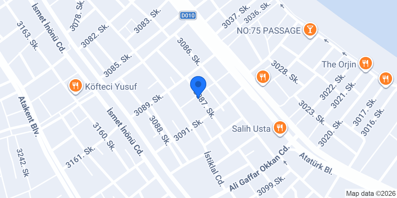 Özel Gamzem Anaokulu konumu