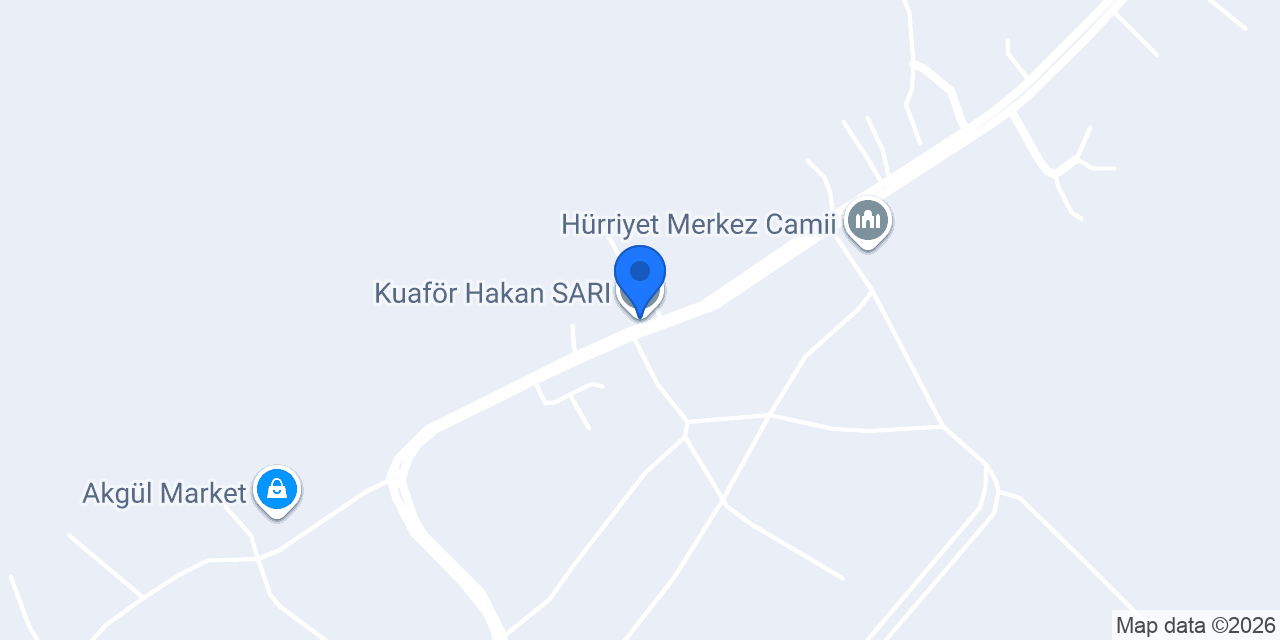 Kuaför Hakan SARI konumu