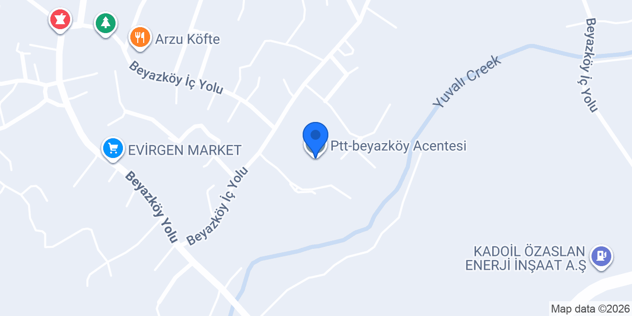 Ptt-beyazköy Acentesi konumu