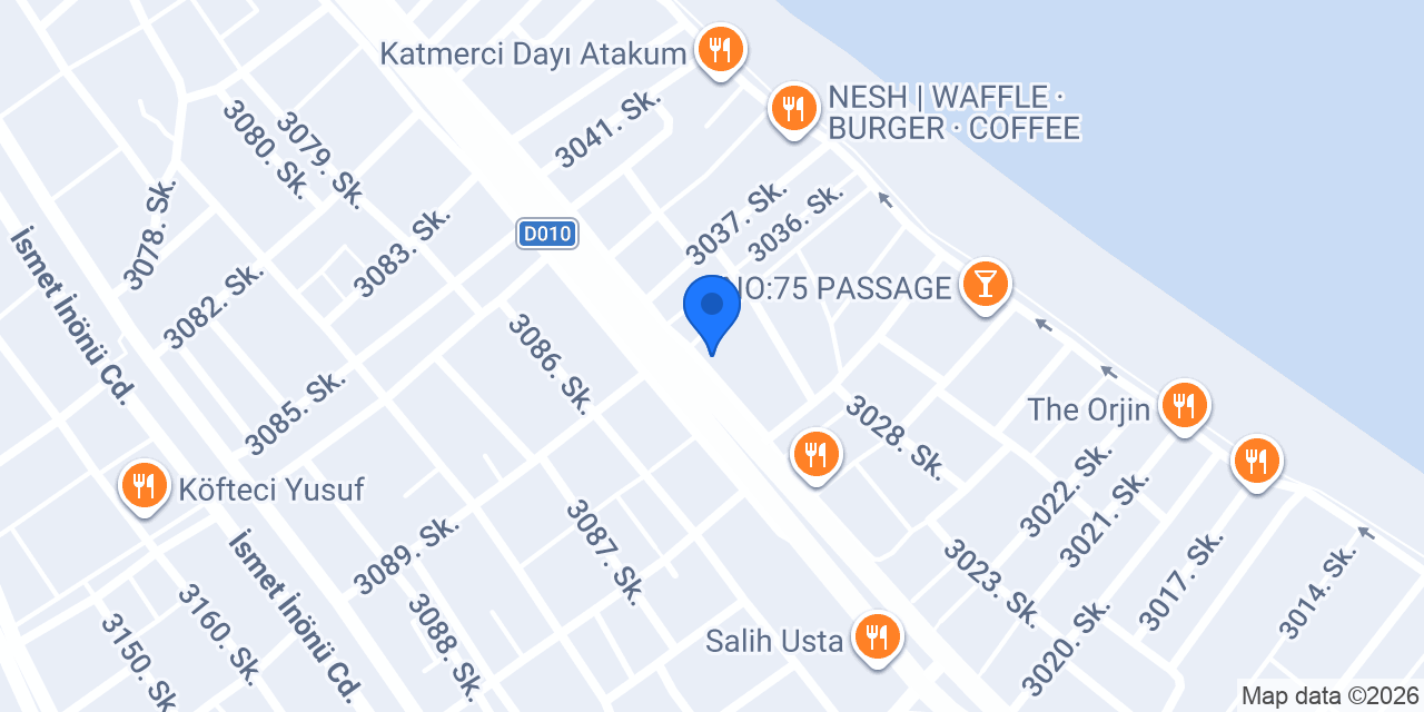 Efor Pide Salonu konumu