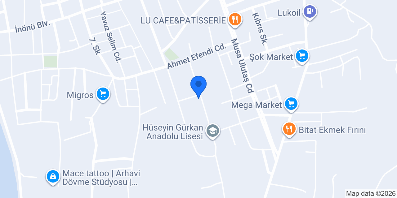 Çoruh Edaş (Tedaş) konumu