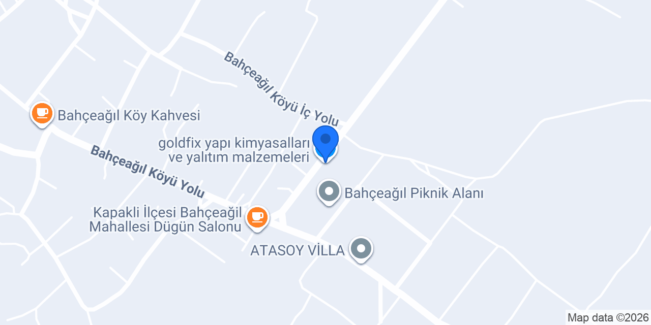 goldfix yapı kimyasalları ve yalıtım malzemeleri konumu
