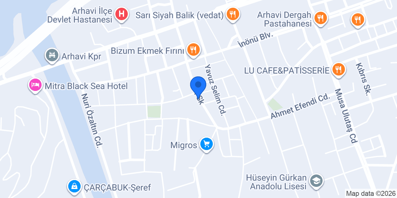 Memoğlu Doğalgaz Mühendislik konumu