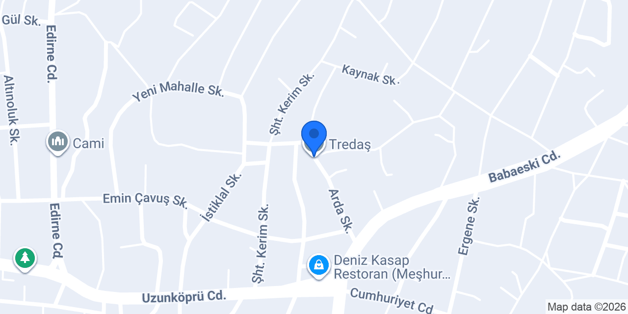 Tredaş konumu