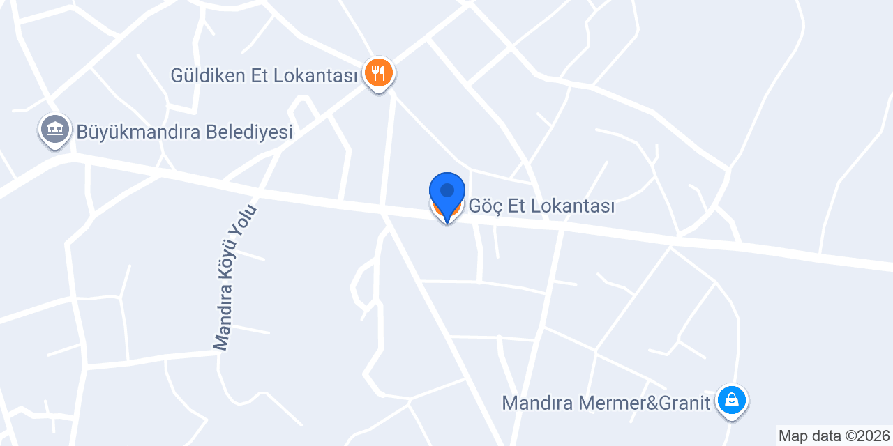 Göç Et Lokantası konumu