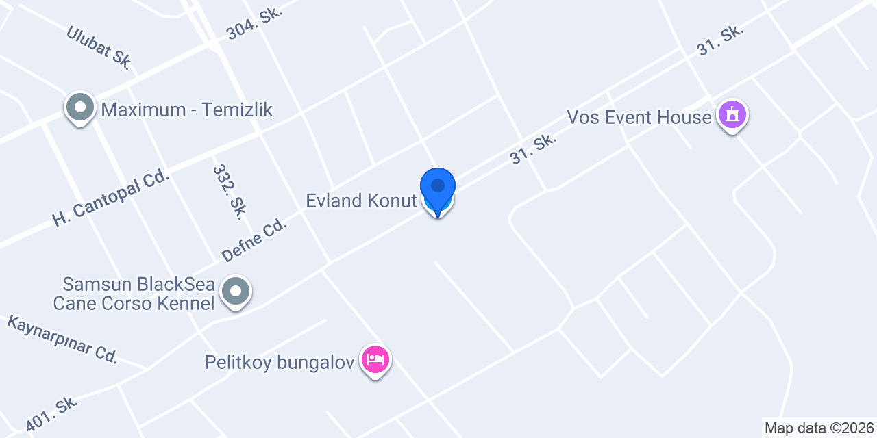 Evland Konut konumu