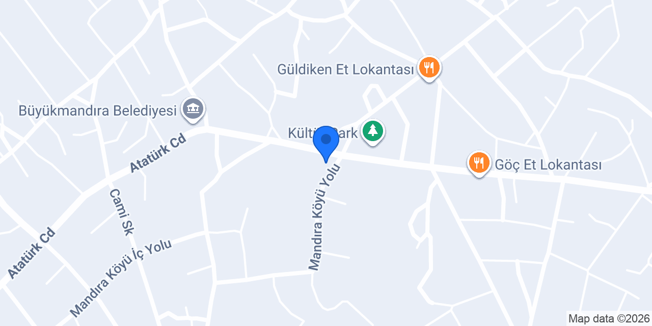 Faruk & Tansel et lokantası konumu