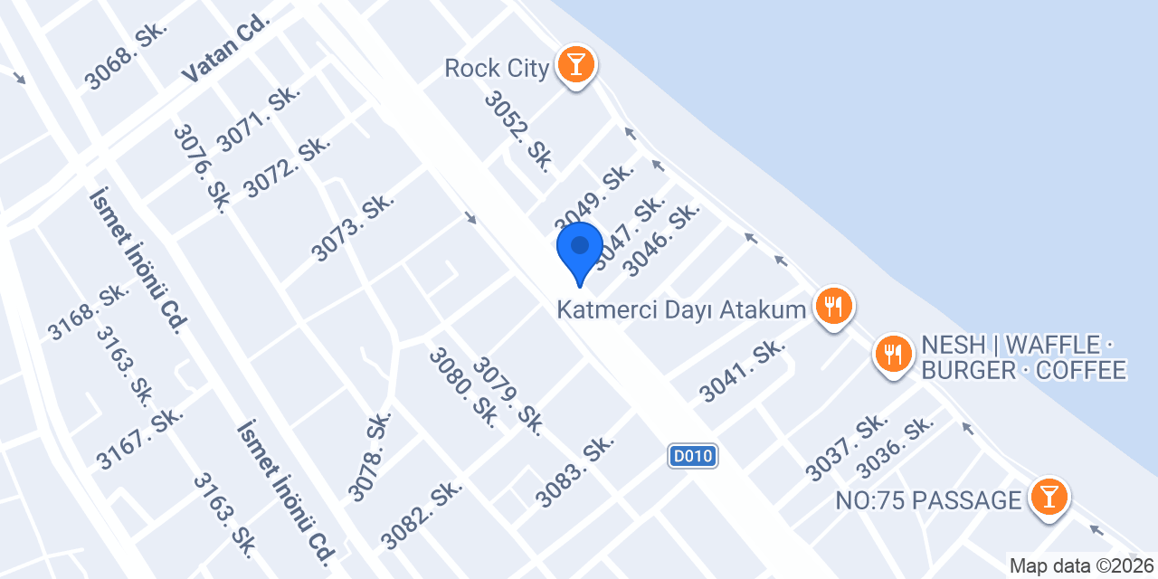 Daric Hotels konumu