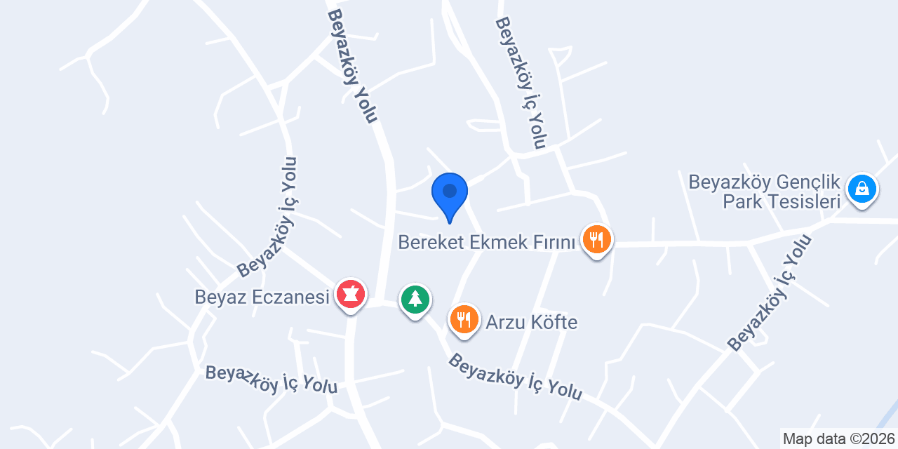 Beyazköy İlköğretim Okulu konumu