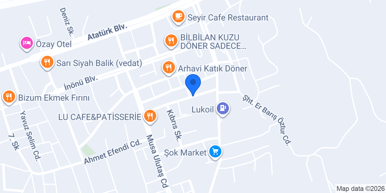 Ekspres Kuru Temizleme konumu