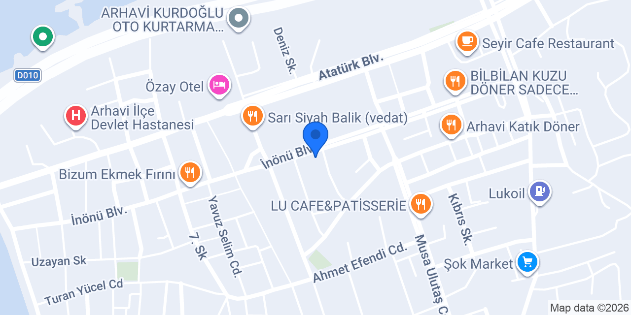 Sıla Kırtasiye Cadde Şubesi konumu