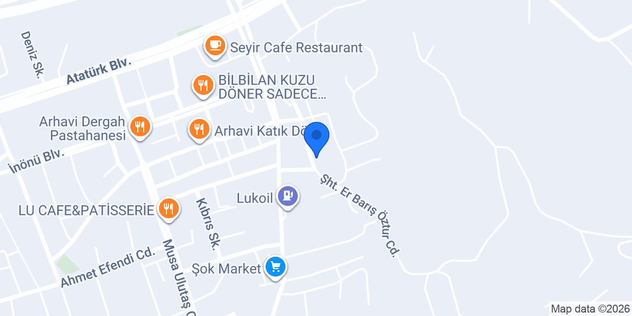 E.C.A. Yetkili Servis konumu
