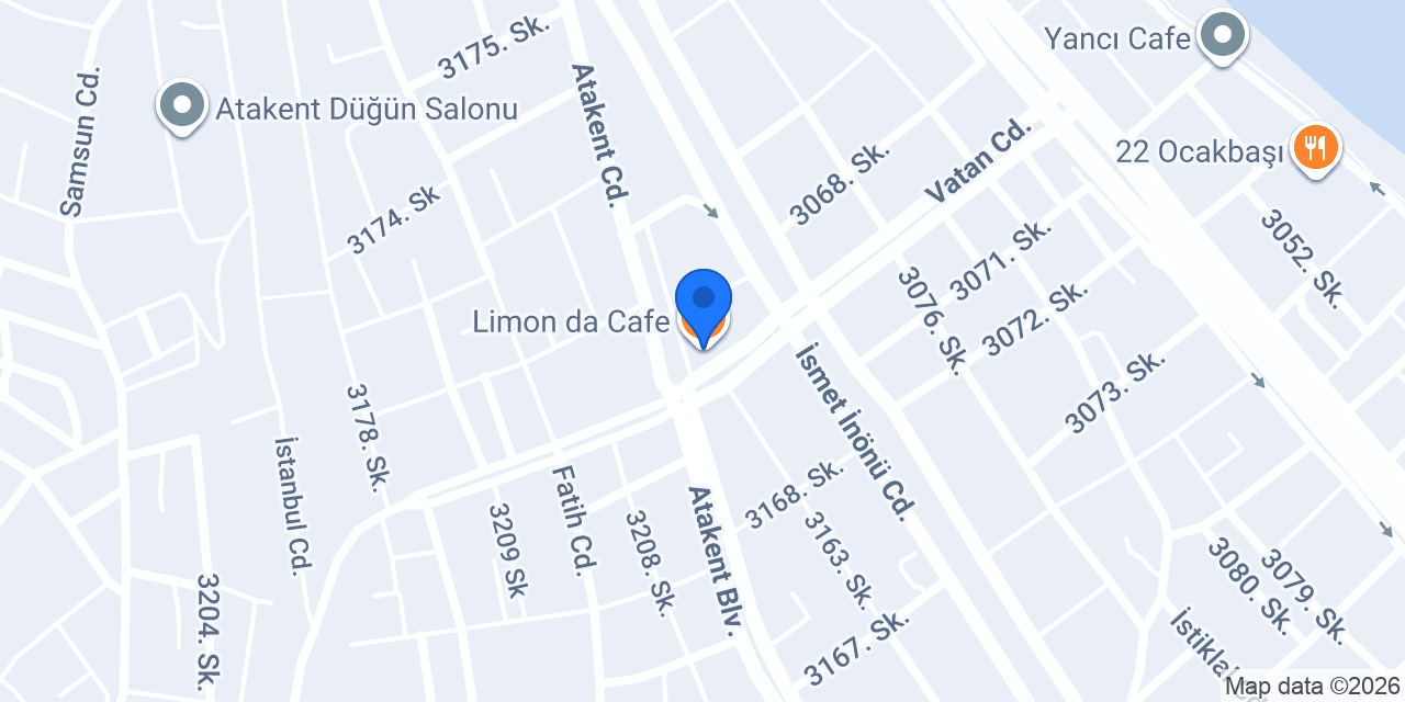 Limon da Cafe konumu