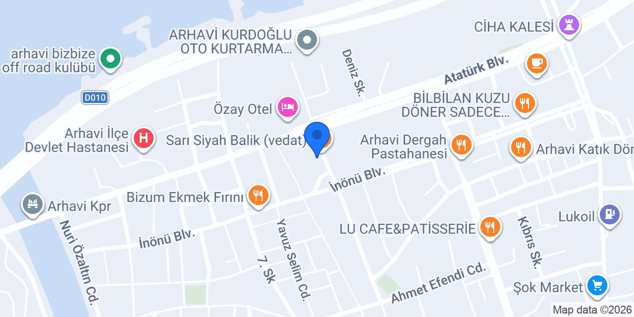 Yeşil Mola Turizm konumu