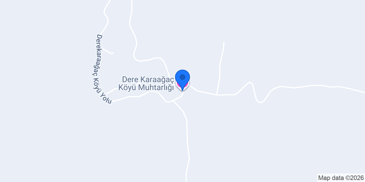 Dere Karaağaç Köyü Muhtarlığı konumu