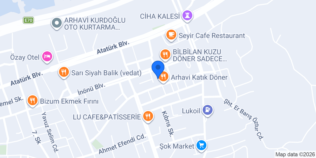 Homula Cafe & Bistro konumu