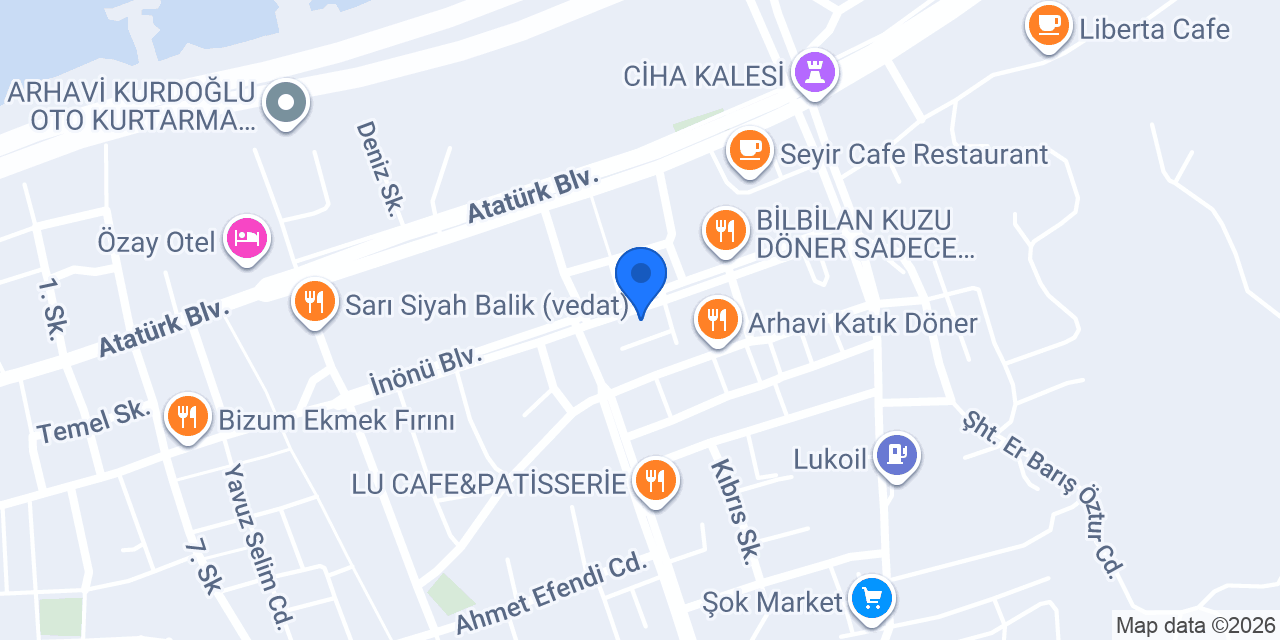 Eyüpoğlu Ticaret konumu