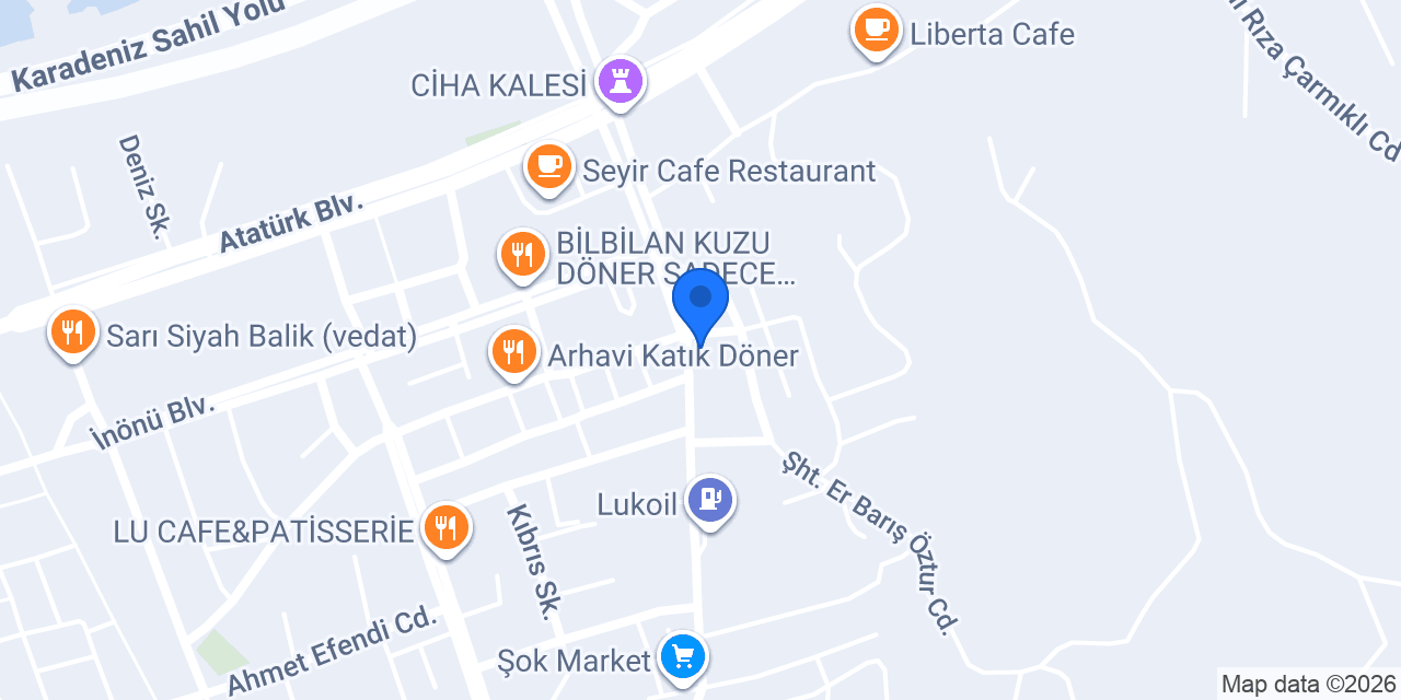çetinkaya eletrik konumu