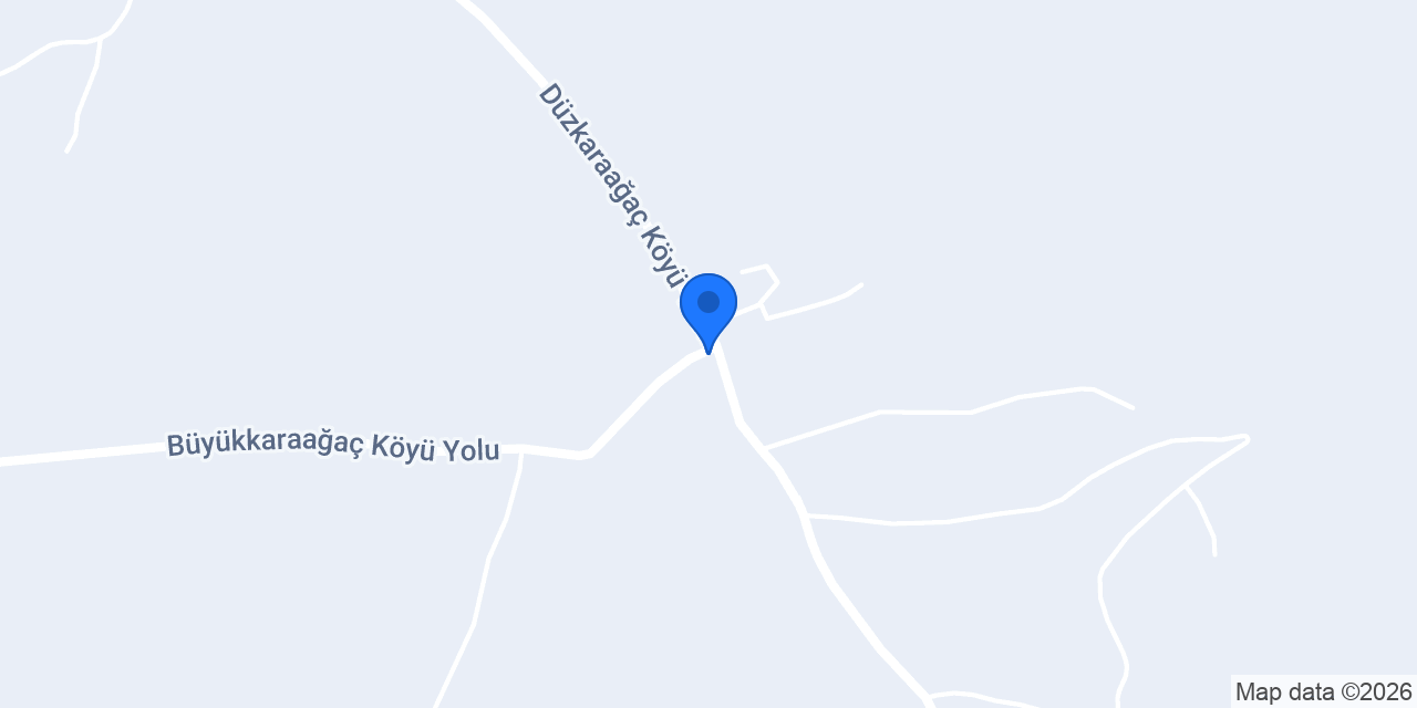 Düzkaraağaç Köyü Muhtarlığı konumu