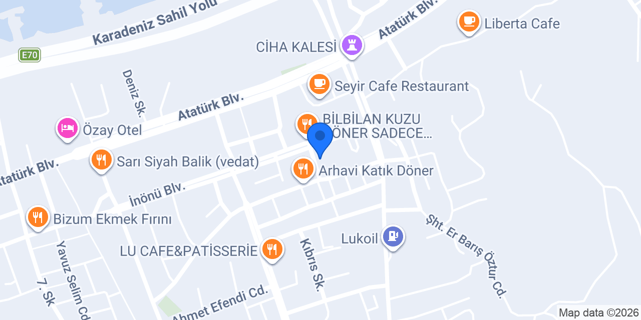 Arkonsept Mimarlık konumu