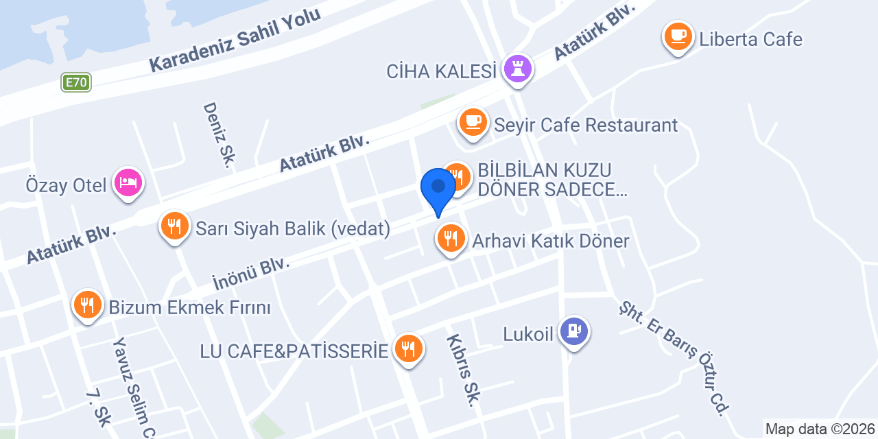 Aygaz Tüp Bayisi konumu