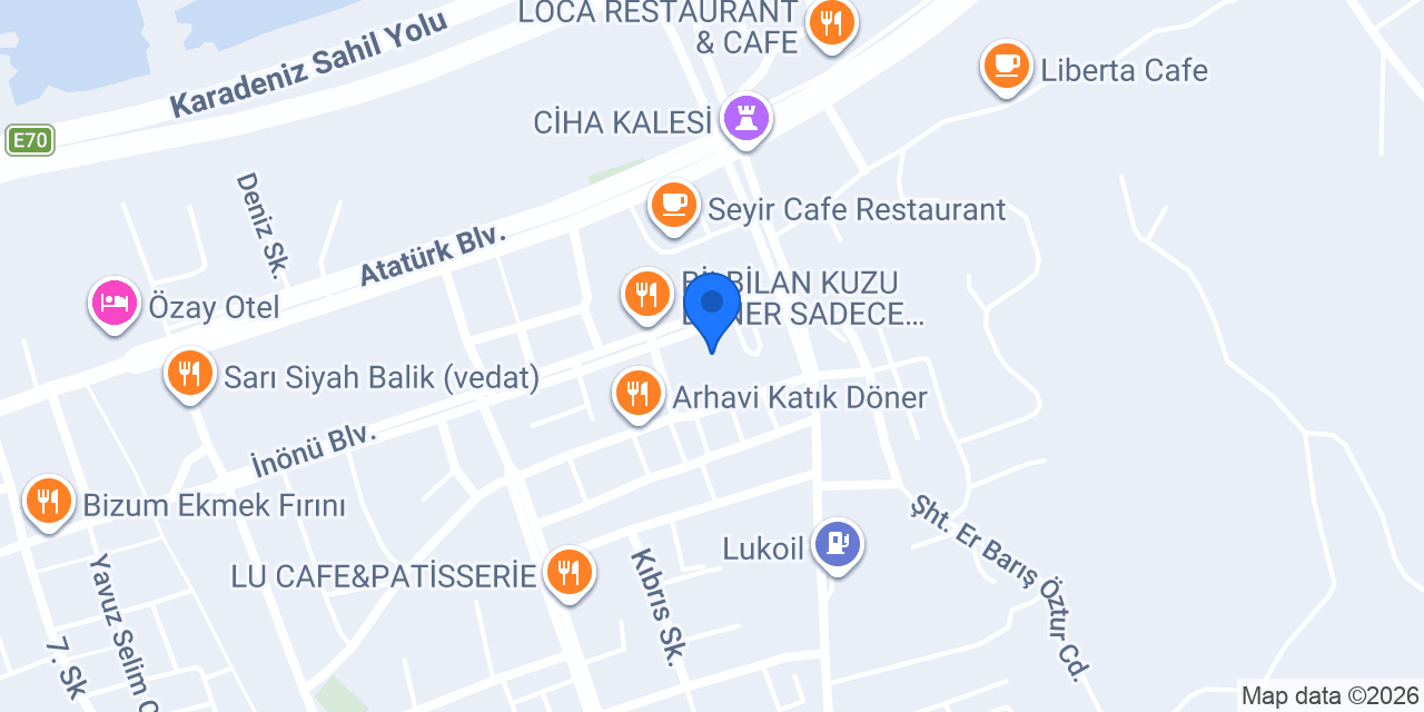 ARHAVİ LİNA ÇİÇEKÇİLİK konumu