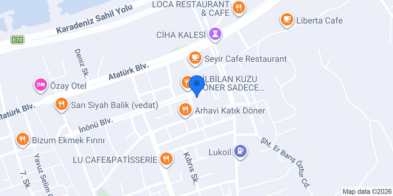 Hot Döner konumu