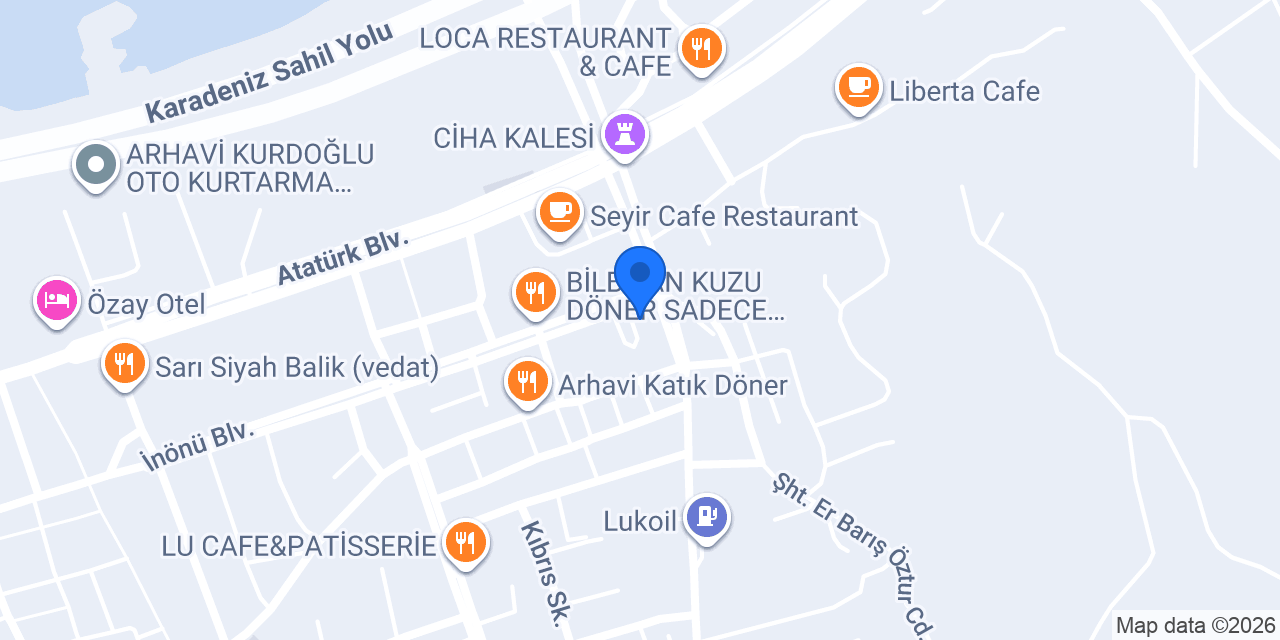 Çiçek Cafe konumu