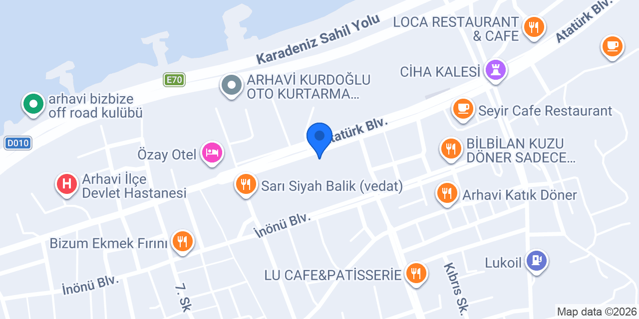 Çaykur konumu