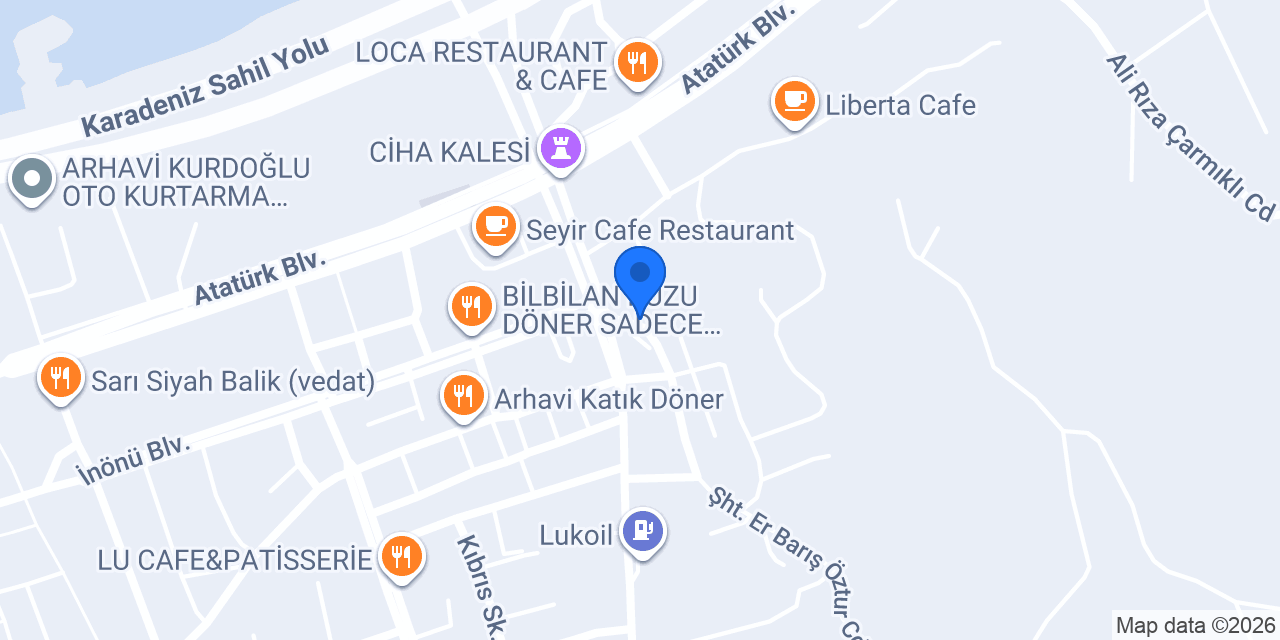 Merkez Taksi konumu