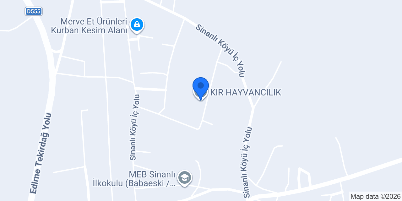 KIR HAYVANCILIK konumu