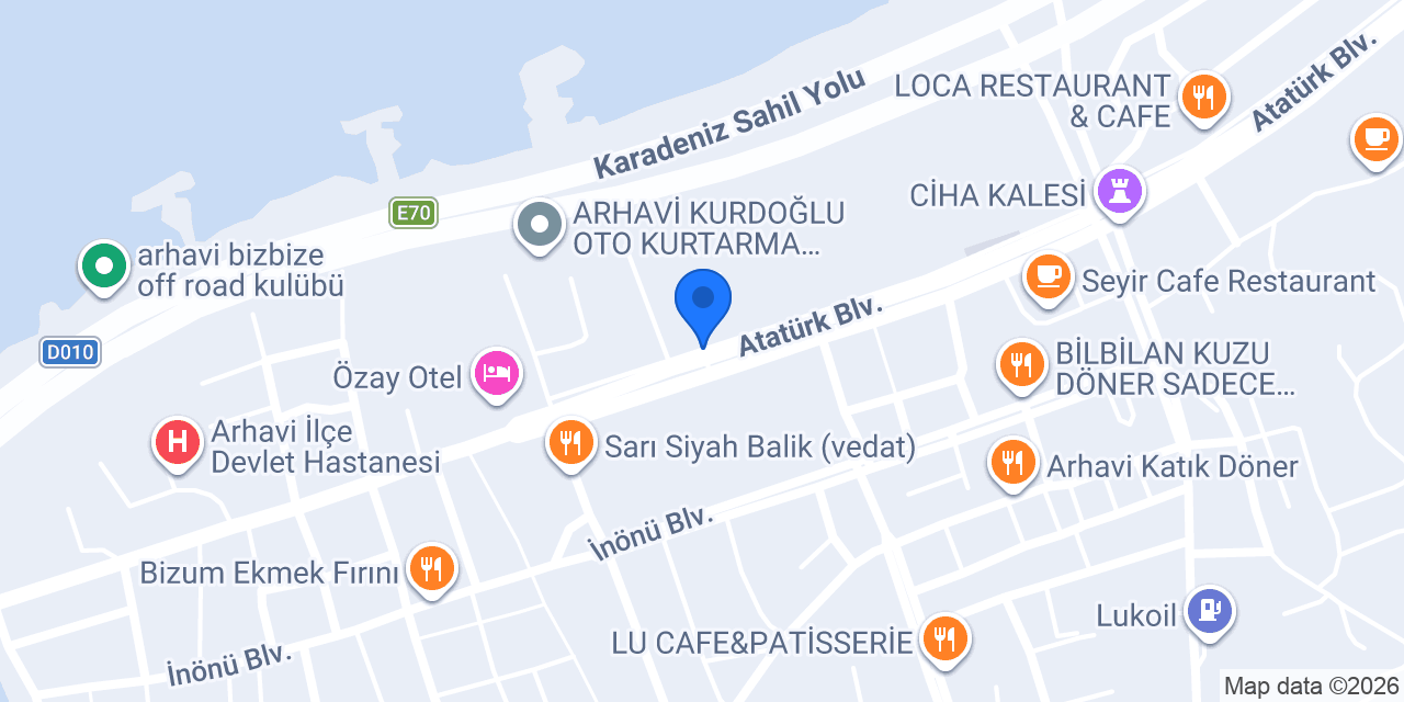 Turan Büfe konumu