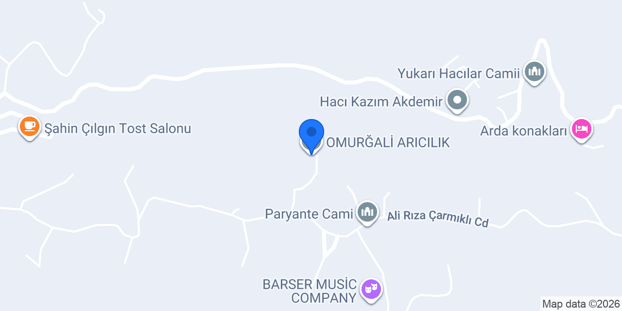 OMURĞALİ ARICILIK konumu