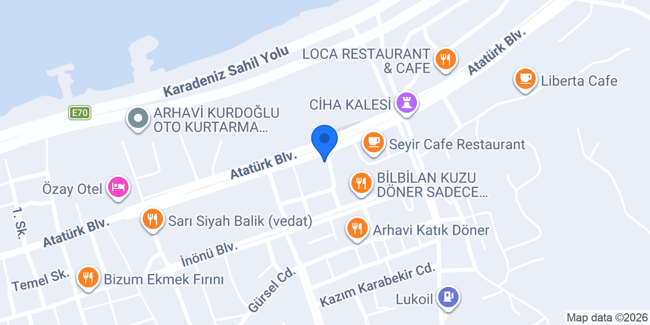 Bayraktar Eczanesi konumu