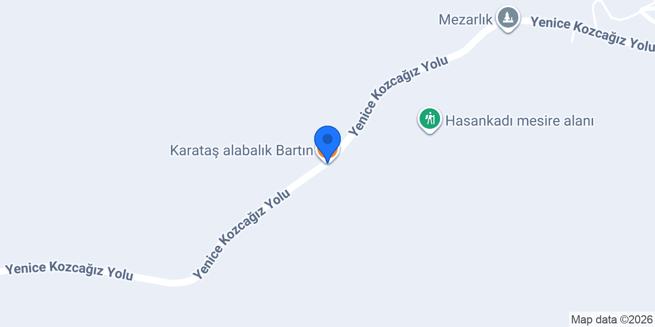 Karataş alabalık Bartın konumu