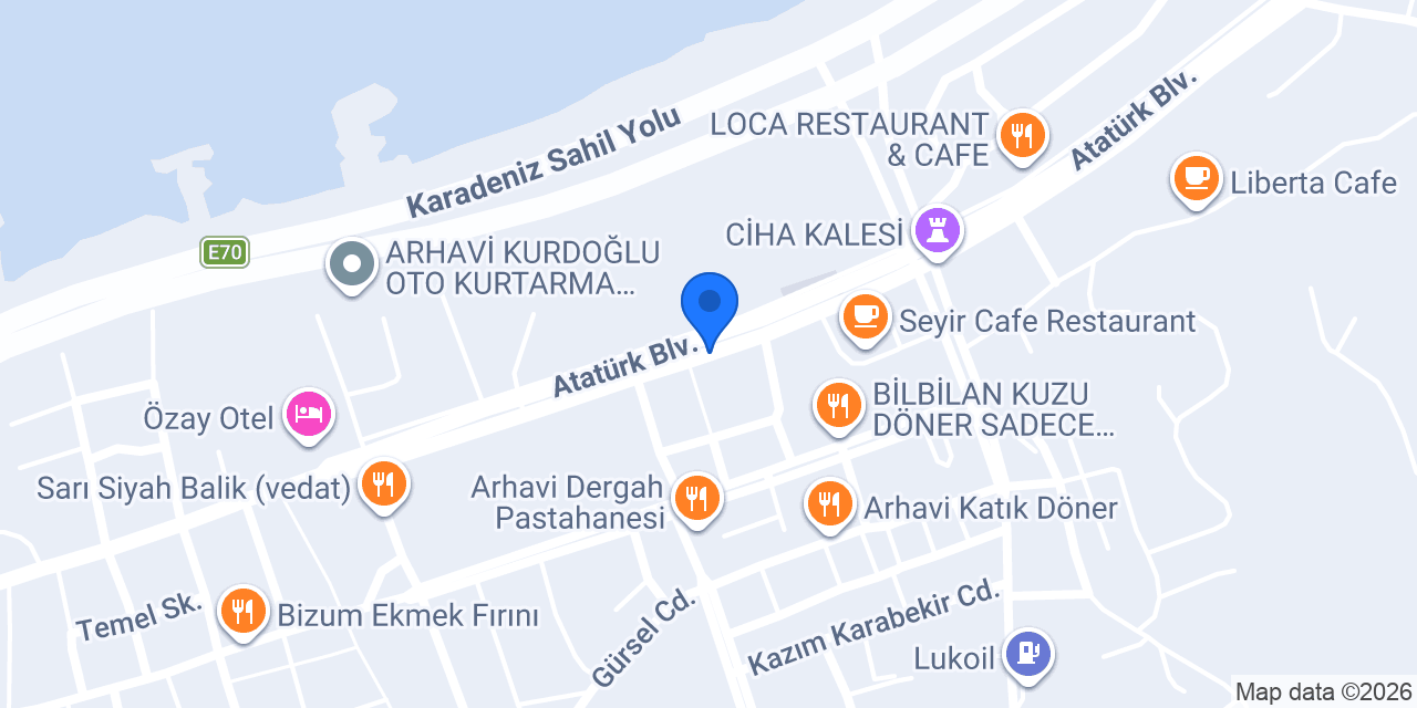 DİNDAR OTOMOTİV konumu