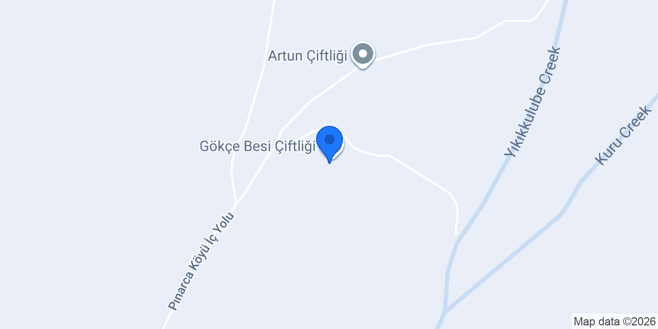 Gökçe Besi Çiftliği konumu