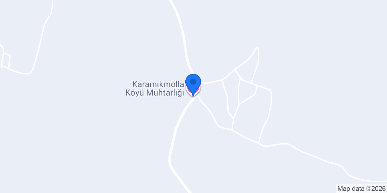 Karamıkmolla Köyü Muhtarlığı konumu