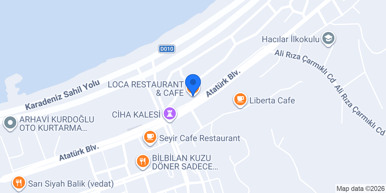 LOCA RESTAURANT & CAFE konumu