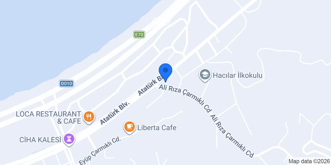 Arhavi Rent A Car konumu