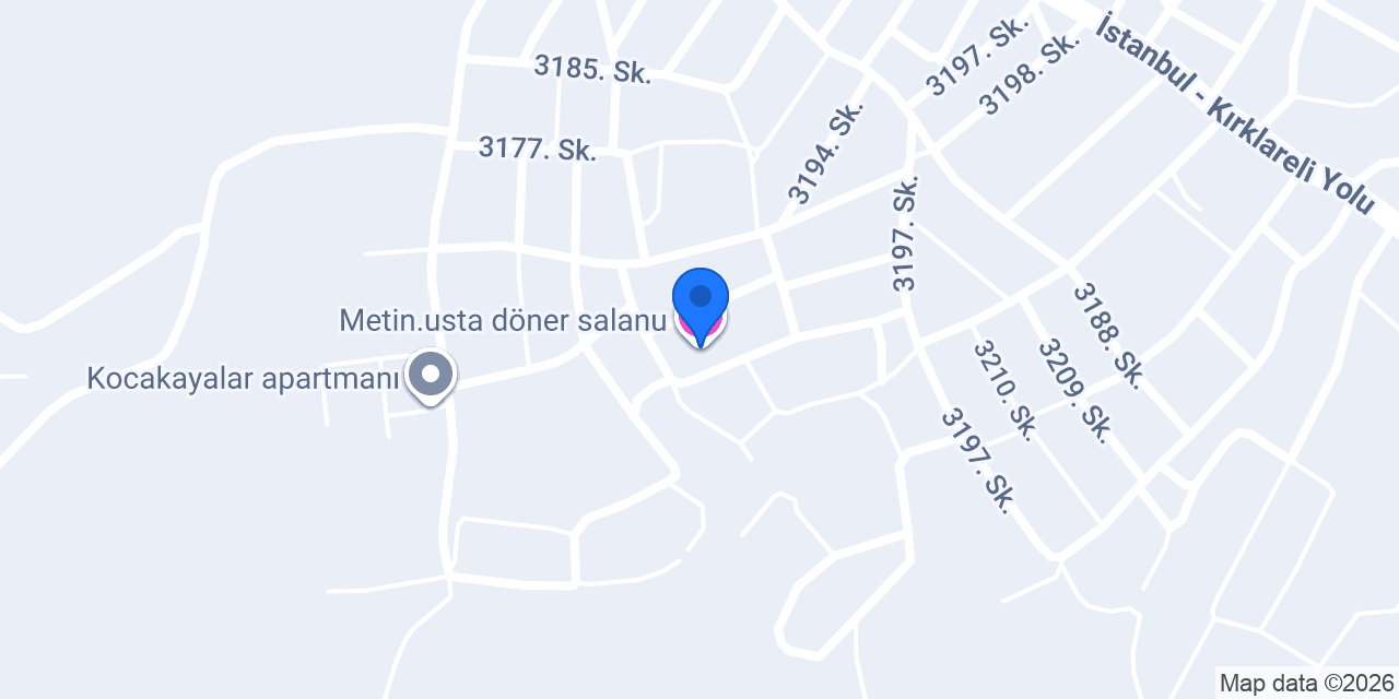 Metin.usta döner salanu konumu