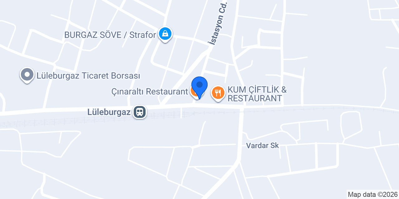 Çınaraltı Restaurant konumu