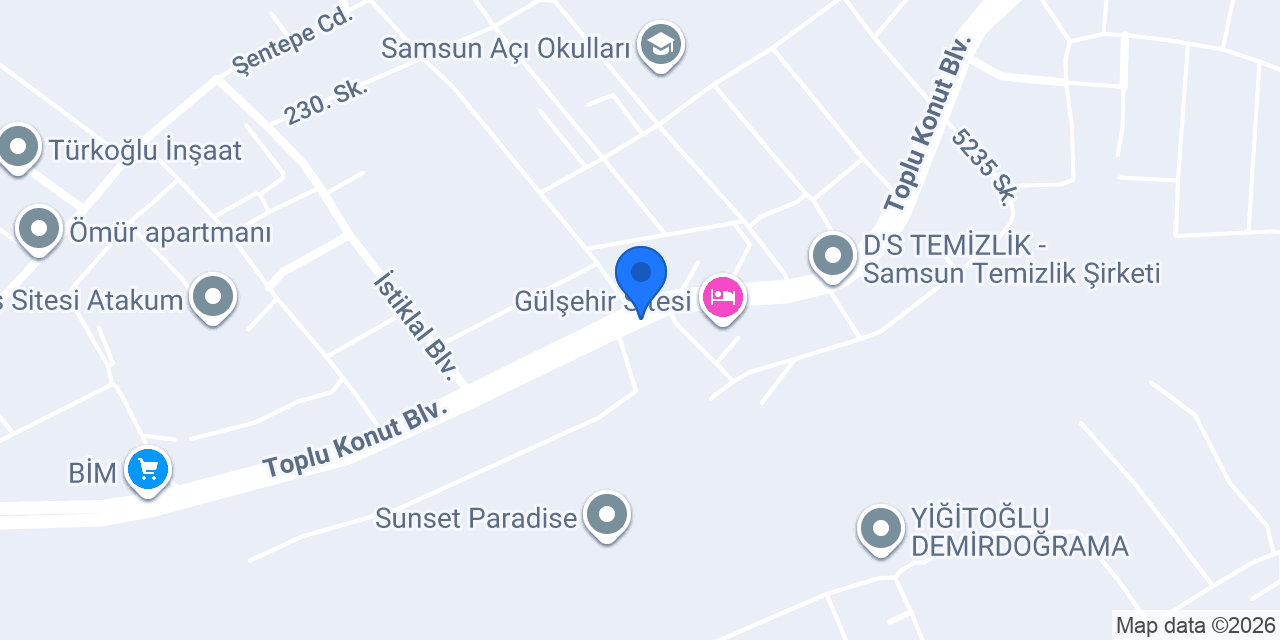 Derin temizlik konumu