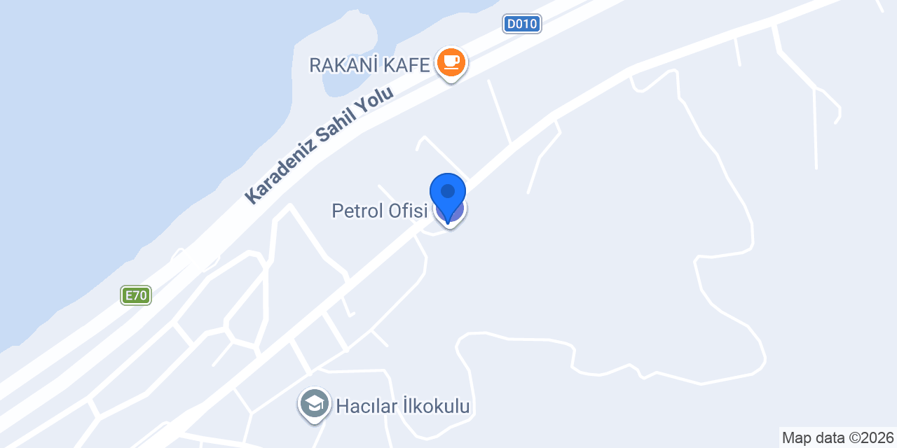 Petrol Ofisi konumu
