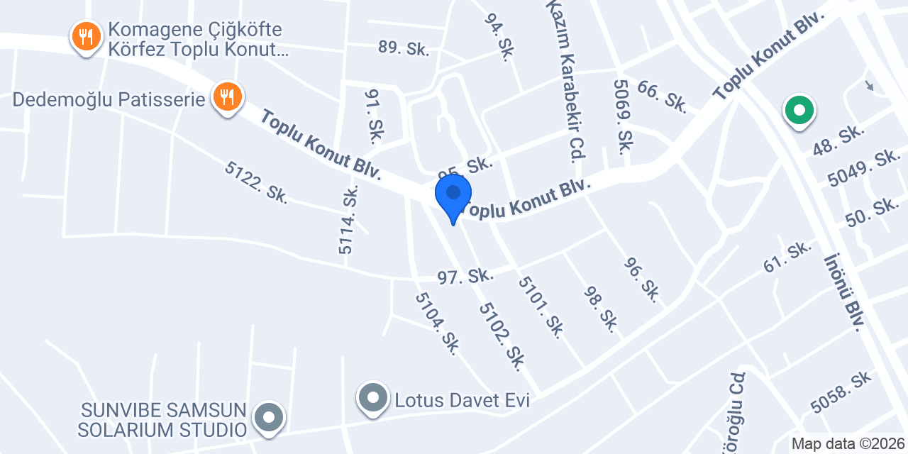 Körfez gurme lokantası konumu