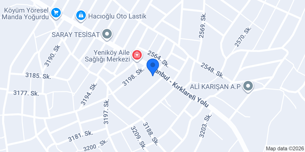 ŞOK MARKET YENİKÖY konumu