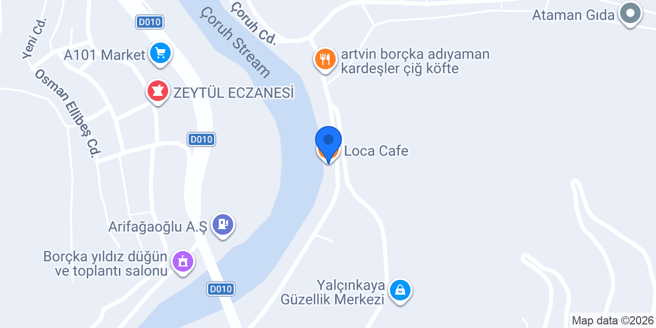 Loca Cafe konumu